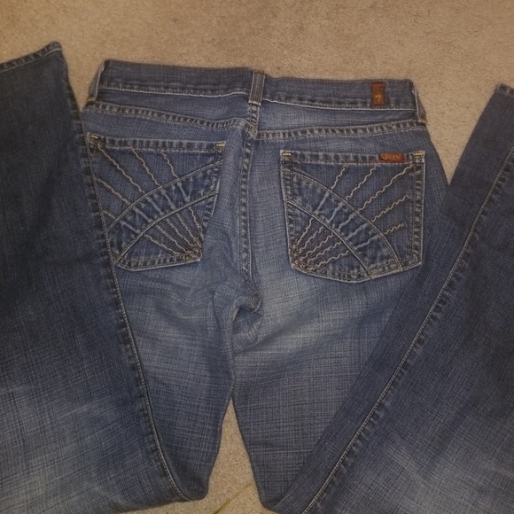7 FOR ALL MANKIND (7FAM) Flare 28x27 - Picture 3 of 8